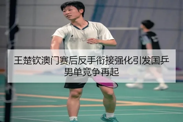 王楚钦澳门赛后反手衔接强化引发国乒男单竞争再起