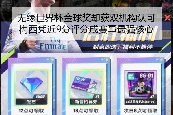 无缘世界杯金球奖却获双机构认可 梅西凭近9分评分成赛事最强核心
